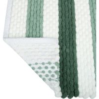 Коврик для ванной комнаты Fixsen Amber 50х80 Зеленый Светло-зеленый Белый арт-FX-8040Y — фото 3, Коврики для ванной комнаты