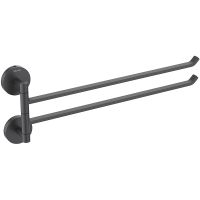 Товар: Полотенцедержатель Aquatek Бетта двойной поворотный Черный матовый арт-AQ4613MB - фото 1 Полотенцедержатель Aquatek Бетта двойной поворотный Черный матовый арт-AQ4613MB — фото 1, Полотенцедержатели