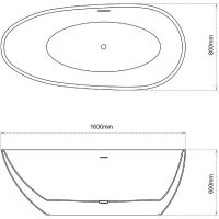 Товар: Акриловая ванна Grossman Fly 160х80 без гидромассажа арт-GR-1103M - фото 7 Акриловая ванна Grossman Fly 160х80 без гидромассажа арт-GR-1103M — фото 7, Акриловые ванны