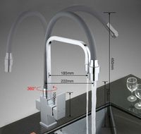 Смеситель для кухни Gappo Хром Серый арт-G4398-4 — фото 8, Смесители для кухни