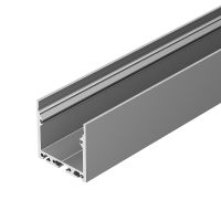 Профиль алюминиевый Arlight накладной Серебристый арт-036196 — фото 2, Профили для светодиодных лент