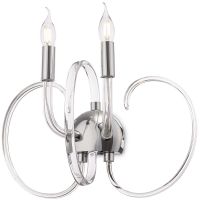 Настенный светильник Maytoni Modern Atlanta Хром Прозрачный арт-MOD051WL-02TR — фото 1, Бра