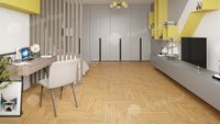 Ламинат Alpine Floor Herringbone 12 Pro LF106-04 Дуб Тулуза 606х101х12 мм арт-LF106-4A — фото 2, Ламинат