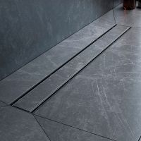 Душевой лоток AM.PM PrimeFlow 70 с Черной матовой решеткой / под плитку Tile арт-W02SC-U11-070-04BM — фото 11, Душевые лотки