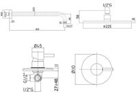 Товар: Душевая система Paffoni Light Черная матовая арт-KITLIG011NO - фото 3 Душевая система Paffoni Light Черная матовая арт-KITLIG011NO — фото 3, Встраиваемые душевые комплекты
