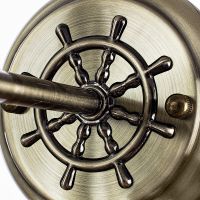 Настенный светильник Artelamp Sailor Прозрачный Античная бронза арт-A4524AP-1AB — фото 3, Бра