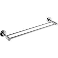 Держатель для полотенец Rush Balearic двойной Хром арт-BA39532 — фото 1, Полотенцедержатели