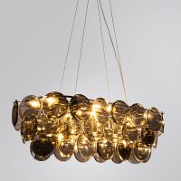 Люстра Divinare Chloe Дымчатая Хром арт-7566/02 SP-13 — фото 6, Люстры