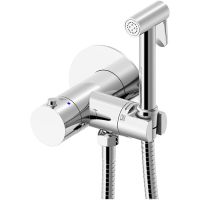 Гигиенический душ со смесителем Allen Brau Thermo rund с термостатом Хром арт-5.60001-00 — фото 1, Гигиенические души
