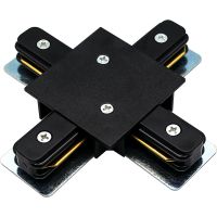 Коннектор Artelamp Track accessories Черный арт-A110106 — фото 1, Комплектующие для освещения
