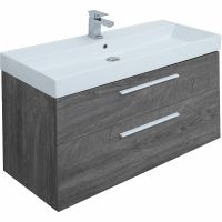 Товар: Тумба под раковину Aquanet Nova 100 подвесная Дуб рошелье арт-249923 - фото 3 Тумба под раковину Aquanet Nova 100 подвесная Дуб рошелье арт-249923 — фото 3, Тумбы под раковину