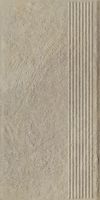 Ступень Ceramika Paradyz Eremite Crema Stopnica Prosta Struktura Mat 30х60 см арт-80962 — фото 1, Ступени и клинкер