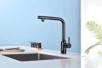 Смеситель для кухни Paulmark Viper Черный глянцевый арт-Vi213105-GB — фото 8, Смесители для кухни