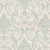 Обои Emiliana Parati Damasco Reale Винил на флизелине (1,06*10,05) Бежевый/Серый/Серебряный, Дамаск арт-73405 — фото 1, Обои для стен