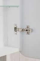 Зеркальный шкаф Silver Mirrors Фиджи Flip 60 с подсветкой Белый арт-LED-00002472 — фото 10, Зеркальные шкафы в ванную