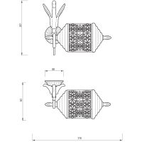 Держатель туалетной бумаги Migliore Luxor Золото арт-26119 — фото 3, Держатели туалетной бумаги