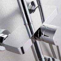 Душевая система Orans OLS-7535-W Серебристый хром арт-7535000 — фото 2, Душевые стойки