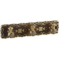 Вешалка для полотенец ZorG BR Бронза арт-AZR 17 BR — фото 1, Крючки для полотенец