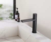 Смеситель для раковины Abber Rund Черный матовый арт-AF8710B — фото 2, Смесители для раковины