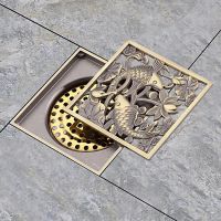 Душевой трап Gappo с решеткой Бронза арт-G81002-4 — фото 9, Трапы для душа