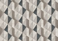 Обои Grandeco Arcadia Винил на флизелине (0,53*10,05) Серый, Геометрия арт-A 65104 — фото 2, Обои для стен