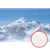 Фреска Ortograf Горы 30898 Фактура флок FLK Флизелин (4*2,7) Белый/Голубой, Горы/Пейзаж/Природа арт-30898 (флок FLK) — фото 1, Фрески