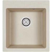 Кухонная мойка Paulmark Kante 45 Бежевая арт-PM104651-BE — фото 1, Кухонные мойки
