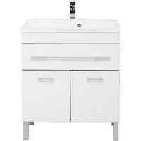 Товар: Тумба с раковиной Aquanet Верона 75 Белая арт-287670 - фото 3 Тумба с раковиной Aquanet Верона 75 Белая арт-287670 — фото 3, Тумбы с раковиной