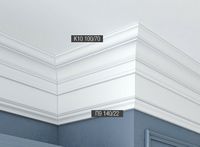 Карниз Bello Deco XPS К 10 2000x100x70 мм арт-00-00004642 — фото 2, Карнизы