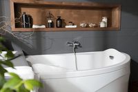 Акриловая ванна Aquanet Jamaica 160x100 L без гидромассажа арт-203986 — фото 8, Акриловые ванны