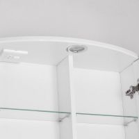 Товар: Зеркальный шкаф Style Line Жасмин 2 80 С Люкс с подсветкой Белый глянец арт-ЛС-000010036 - фото 3 Зеркальный шкаф Style Line Жасмин 2 80 С Люкс с подсветкой Белый глянец арт-ЛС-000010036 — фото 3, Зеркальные шкафы в ванную