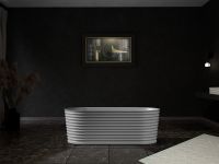 Ванна из искусственного камня Abber Stein 170x80 без гидромассажа арт-AS9650 — фото 3, Ванны из искусственного камня