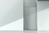 Душевая дверь Allen Brau Fantasy 130 профиль Хром стекло прозрачное арт-3.11007.00 — фото 5, Раздвижные душевые двери