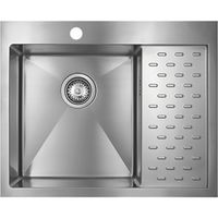 Кухонная мойка Seaman Eco Marino Нержавеющая сталь арт-SMB-6351PRS.B — фото 1, Кухонные мойки