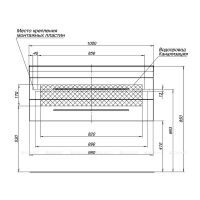 Тумба с раковиной Aquanet Верона 100 подвесная Белая арт-212864 — фото 8, Тумбы с раковиной