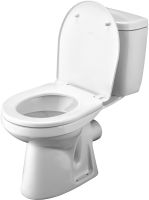 Унитаз Santek Анимо 1.WH30.2.135 с бачком и сиденьем Микролифт арт-1WH302135 — фото 3, Напольные унитазы