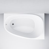 Акриловая ванна AM.PM Like 170x110 R без гидромассажа арт-W80A-170R110W-A — фото 1, Акриловые ванны