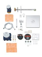 Душевая система Grohe Grohtherm SmartControl Хром арт-34706000 — фото 2, Встраиваемые душевые комплекты