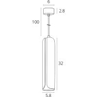 Подвесной светильник Artelamp Pino Черный Белый арт-A7377SP-1BK — фото 2, Подвесные светильники