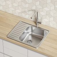 Товар: Кухонная мойка Iddis Strit S 58 Сатин арт-STR58SDi77S - фото 3 Кухонная мойка Iddis Strit S 58 Сатин арт-STR58SDi77S — фото 3, Кухонные мойки