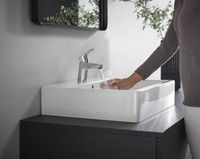 Смеситель для раковины Hansgrohe Logis Хром арт-71077000 — фото 13, Смесители для раковины