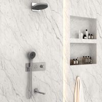 Душевая система Vincea Inspire с термостатом Хром арт-VSFW-432TI1CH — фото 3, Встраиваемые душевые комплекты