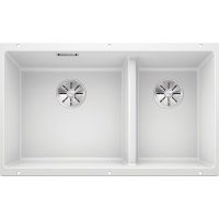Кухонная мойка Blanco Subline 430/270-U Белая арт-523155 — фото 1, Кухонные мойки