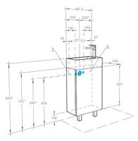 Товар: Тумба под раковину Aquaton Эмма 45 Белый Дуб наварра арт-1A221601EAD80 - фото 7 Тумба под раковину Aquaton Эмма 45 Белый Дуб наварра арт-1A221601EAD80 — фото 7, Тумбы под раковину