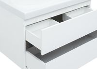 Комплект мебели для ванной Aquanet Беркли 80 подвесной Белый Дуб рошелье арт-258969 — фото 11, Комплекты мебели для ванной