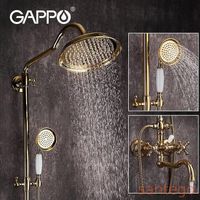 Душевая система Gappo G89-4 Бронза арт-G2489-4 — фото 2, Душевые стойки