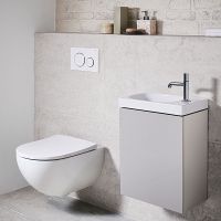 Клавиша смыва Geberit Sigma 21 Белая Хром арт-115.884.SI.1 — фото 4, Кнопки смыва