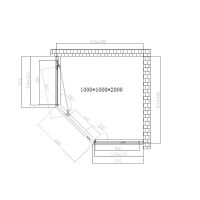Товар: Душевой уголок Vincea Show 100x100 профиль Хром стекло прозрачное арт-VSP1-4SH100CL - фото 7 Душевой уголок Vincea Show 100x100 профиль Хром стекло прозрачное арт-VSP1-4SH100CL — фото 7, Душевые уголки трапеция