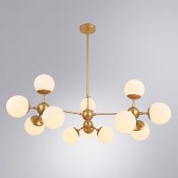 Люстра Artelamp Bolla Белая Золото арт-A1664SP-12GO — фото 3, Люстры