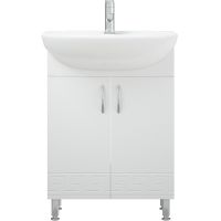 Товар: Тумба под раковину Corozo Олимп 60 Белая арт-SD-00000692 - фото 1 Тумба под раковину Corozo Олимп 60 Белая арт-SD-00000692 — фото 1, Тумбы под раковину